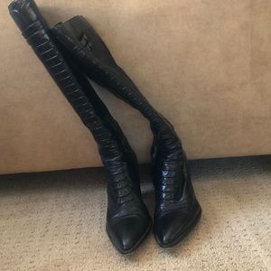 Black Heeled Boots